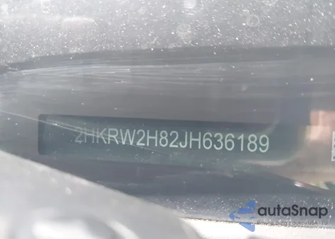 2018 Honda Cr-V Ex-L/Ex-L Navi из США, поврежденный, VIN 2HKRW2H82JH636189